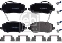 Front brake pad set