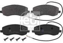 Front brake pad set