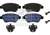 Front brake pad set