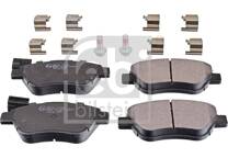 Front brake pad set