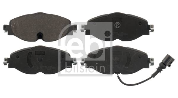 Front brake pad set