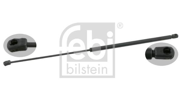 Bonnet gas struts
