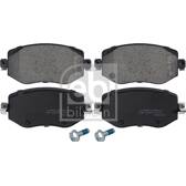 Jeu de plaquettes de frein avant FEBI BILSTEIN - 116245