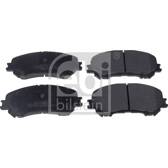 Jeu de plaquettes de frein avant FEBI BILSTEIN - 116266