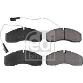 Jeu de plaquettes de frein avant FEBI BILSTEIN - 116407