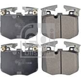 Jeu de plaquettes de frein avant FEBI BILSTEIN - 116430