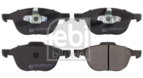 Front brake pad set