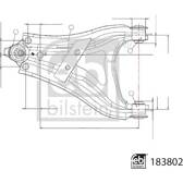 Lenker, Radaufhängung FEBI BILSTEIN - 183802