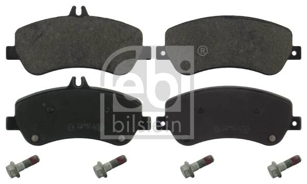 Front brake pad set