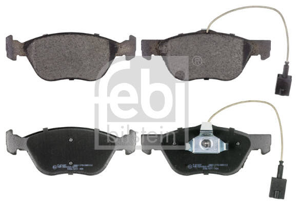 Front brake pad set