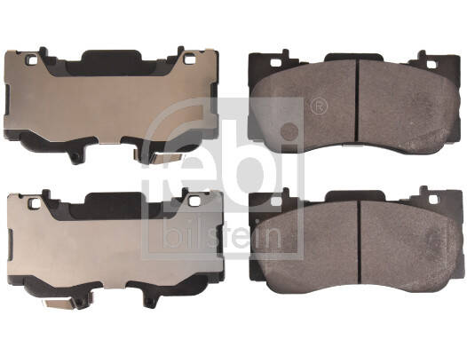 Front brake pad set