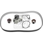 45100 FEBI BILSTEIN Kit cinghia distribuzione, pompa acqua con