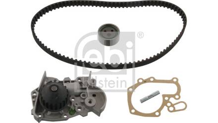 45100 FEBI BILSTEIN Kit cinghia distribuzione, pompa acqua con