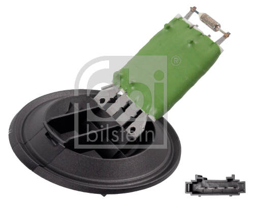 Resistor, interior blower