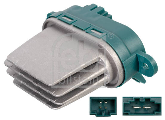 Resistor, interior blower