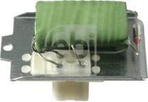 Resistor, interior blower