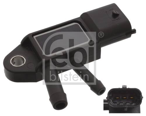 Sensor, exhaust pressure