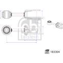Stange/Strebe, Stabilisator FEBI BILSTEIN - 183304