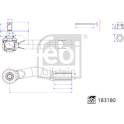 Track rod end FEBI BILSTEIN - 183180