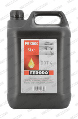 DOT 4 Brake Fluid - 5 Liters