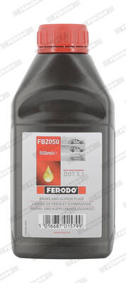 DOT 5.1 Brake Fluid  - 0.5 Liter