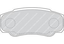 Bremsbelagsatz hinten