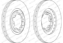 Bremssatz (2 Bremsscheiben)