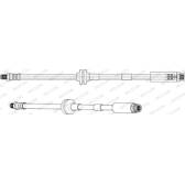 Bremsschlauch FERODO - FHY2709