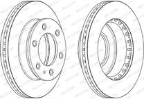 Sats om 2 bromsskivor