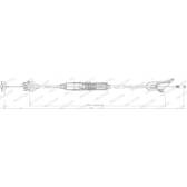 Cable de accionamiento, accionamiento del embrague FERODO - FCC422737
