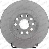 Jeu de 2 disques de frein FERODO - DDF2506C