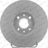 Jeu de 2 disques de frein FERODO - DDF2350C