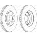 Brake disc set (2) FERODO - DDF1215C