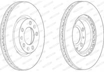 Brake disc set (2)