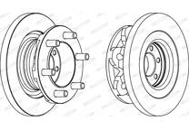 Brake disc (per unit)