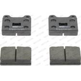 Front brake pad set FERODO - FDB105