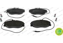 Front brake pad set