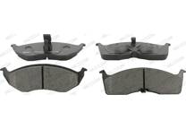 Front brake pad set