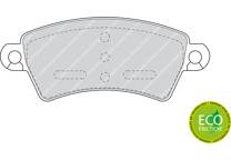 Front brake pad set