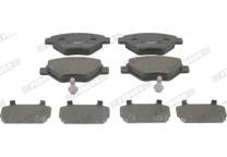 Front brake pad set