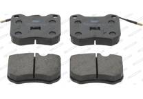 Front brake pad set