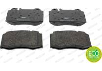 Front brake pad set