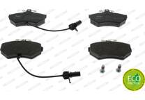 Front brake pad set