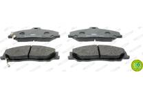 Front brake pad set