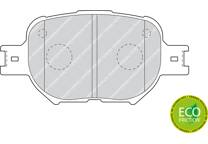 Front brake pad set