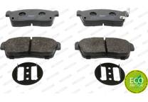 Front brake pad set
