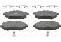 Front brake pad set