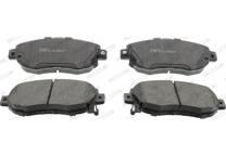 Front brake pad set