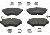 Front brake pad set
