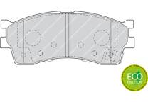 Front brake pad set